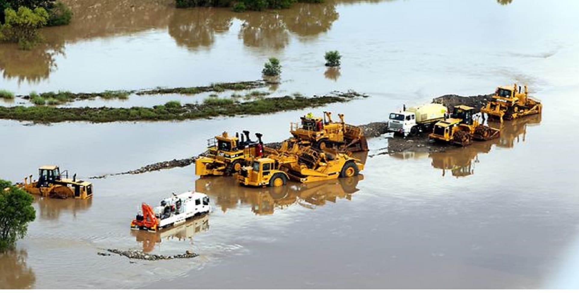 Flooding baralaba mine 1 — Construction application