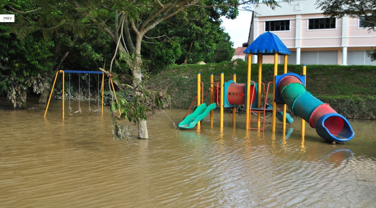 Flood Relief application — Warthog pump application photo