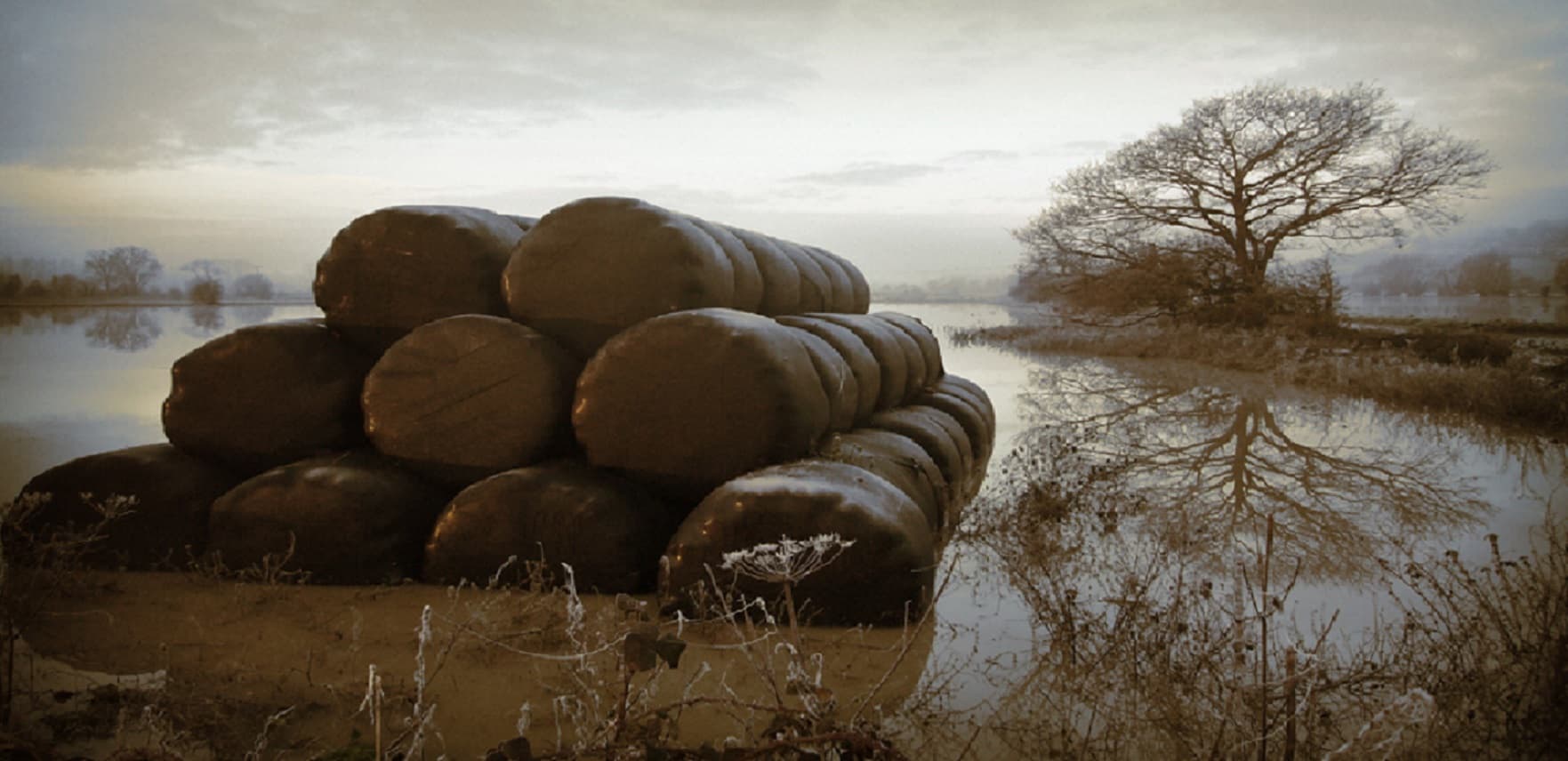 Bales sunset — Ranch application