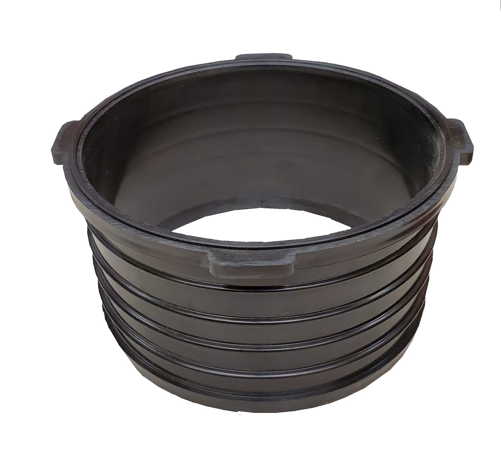 Warthog 6 inch standard polyethylene twist lock coupling, male